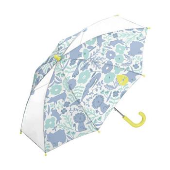 日本Wpc. W067 動物奇緣 兒童雨傘 透明視窗 安全開關傘【金石堂、博客來熱銷】