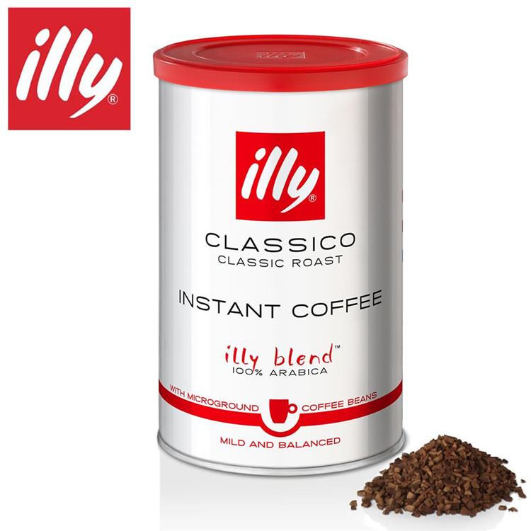 【illy】意利即溶咖啡粉－中烘焙（95g/罐）