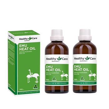 【澳洲Healthy care】鴯苗鳥熱油（2入組 100ml/瓶）【金石堂、博客來熱銷】