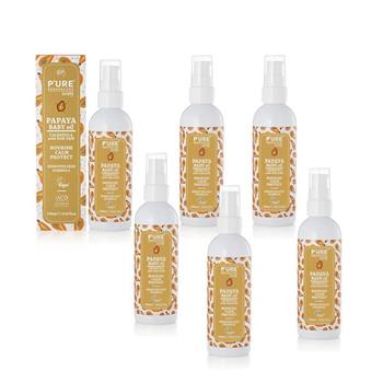 【澳洲Pure Papayacare】木瓜嬰兒油含金盞花(6入組 125ml/瓶)