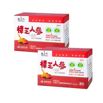 【台塑生醫】樟芝人參滋補液 （60ml x6瓶） 2盒/組