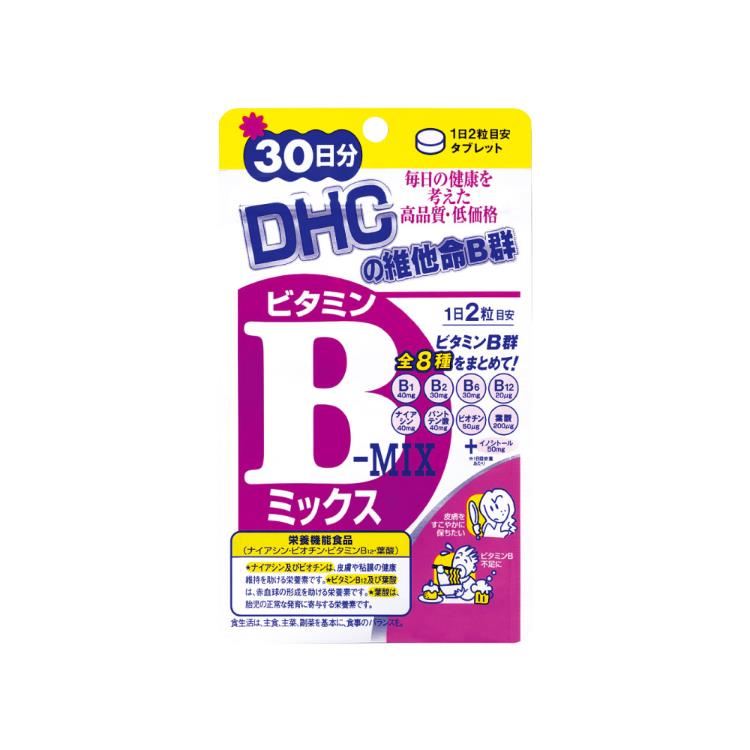 DHC 維他命B群 (30日份) 60粒《日藥本舖》