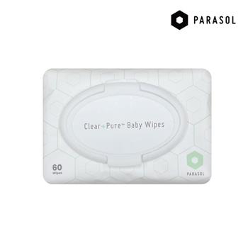 Parasol Clear＋Pure 極厚天然肌護濕紙巾 60抽/包【金石堂、博客來熱銷】