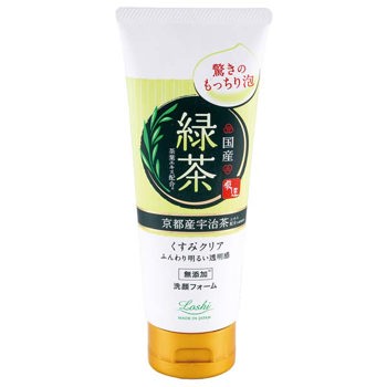 Loshi 日本製保濕潔顏乳 宇治綠茶(120g)《日藥本舖》【金石堂、博客來熱銷】