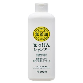 MIYOSHI 新無添加洗髮精350ml《日藥本舖》【金石堂、博客來熱銷】