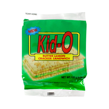 Kid-O 日清 三明治 餅乾檸檬口味8入《日藥本舖》【金石堂、博客來熱銷】