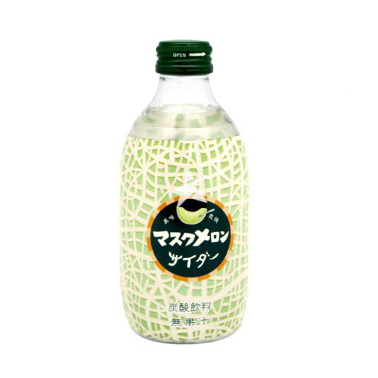 TOMOMASU 哈密瓜風味蘇打300ml《日藥本舖》