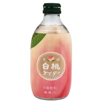 TOMOMASU 豐潤白桃風味蘇打300ml《日藥本舖》【金石堂、博客來熱銷】