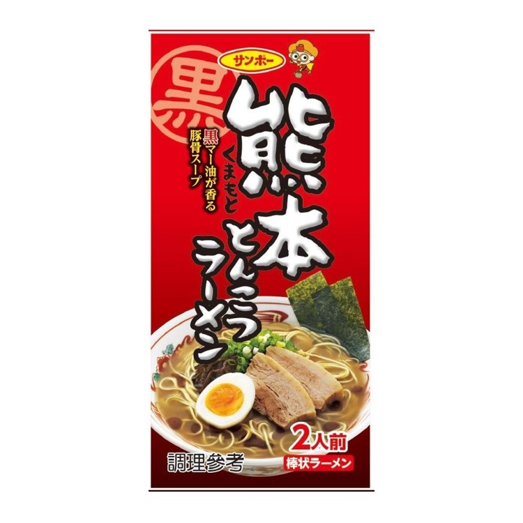 三寶棒狀熊本豚骨風味拉麵168.6g《日藥本舖》