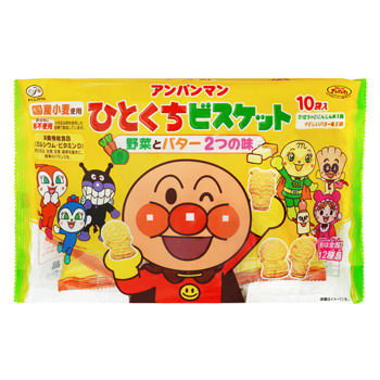 不二家 麵包超人口袋餅10P《日藥本舖》