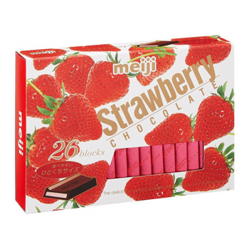明治 草莓夾餡巧克力-26枚盒裝 (奧運版)《日藥本舖》【金石堂、博客來熱銷】
