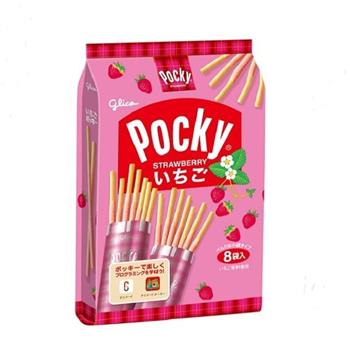 格力高 Pocky 百奇草莓棒8袋入103g《日藥本舖》