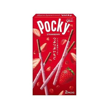 格力高 草莓果肉棒新包裝57.6g《日藥本舖》【金石堂、博客來熱銷】