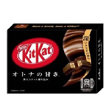 雀巢 迷你Kitkat大人的可可味威化餅3入《日藥本舖》【金石堂、博客來熱銷】