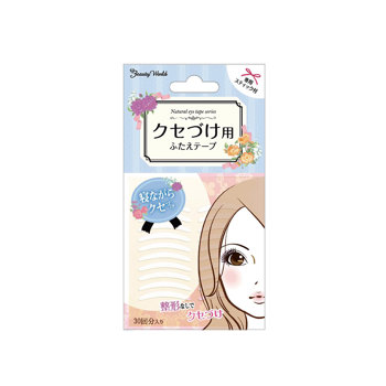 Beauty World 定型用雙眼皮貼 隱形30入《日藥本舖》