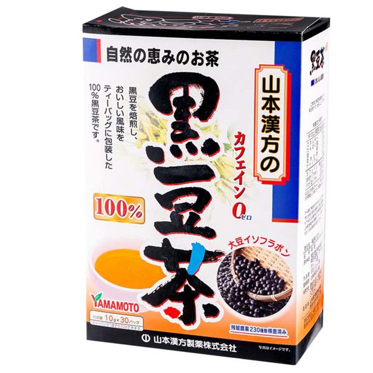 山本漢方 黑豆茶(10g×30袋)《日藥本舖》
