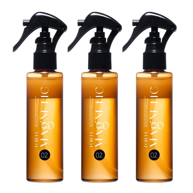 【FORTE】Magnetic O2黃金雙層護髮噴霧140g*3入