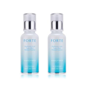 【FORTE】玻尿酸三重水潤精華（50ml/瓶） 2瓶/組