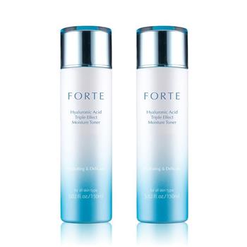 【FORTE】玻尿酸三重水潤美肌水（150ml/瓶） 2瓶/組
