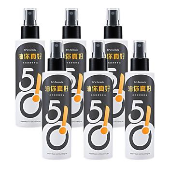 《台塑生醫》Dr's Formula 510油你真好-柔亮潤澤精華油(升級版)150mlx6入