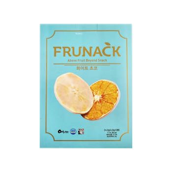 FRUNACK 白巧克力風味柑橘片5入《日藥本舖》【金石堂、博客來熱銷】