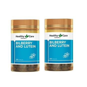 澳洲 Healthy care 山桑子葉黃素膠囊(2瓶 120顆/瓶) 即期品-2025年10月到期