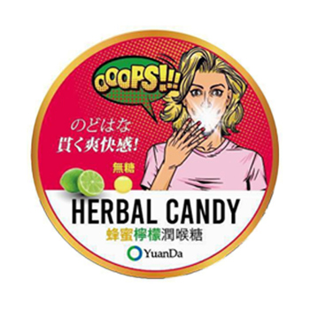 原薘無糖蜂蜜檸檬潤喉糖60g《日藥本舖》【金石堂、博客來熱銷】