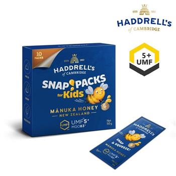 【壽滿趣】Haddrells紐西蘭活性麥蘆卡蜂蜜隨身包UMF5+(50g)【金石堂、博客來熱銷】