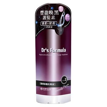 《台塑生醫》Dr's Formula 豐盈喚黑護髮素250ml*1入