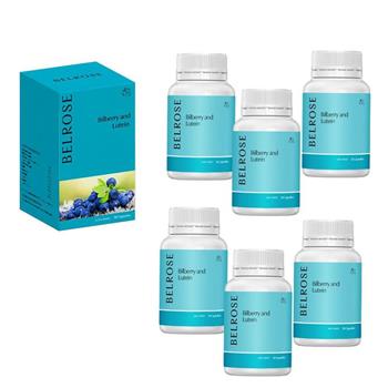 澳洲奧倍美 Belrose 山桑子葉黃素膠囊-6瓶(30顆/瓶) 即期品-2026年4月到期