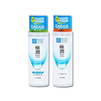 日本ROHTO樂敦-HADALABO肌研極潤4重玻尿酸潤澤化妝水170ml/白瓶(臉部精華護膚水/肌底調理爽膚露/油水平衡前導液/洗臉後妝前濕敷保養)