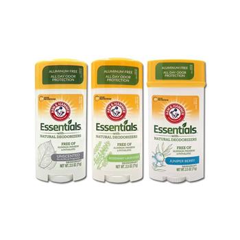 美國ARM&HAMMER鐵鎚牌-長效淨味約24HR小蘇打消臭體香膏71g/罐(腋下去味香氛劑/除臭爽身露/抑制身體酸臭味/外出約會旅遊運動必備)