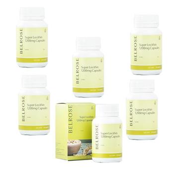 澳洲Belrose 頂級卵磷脂膠囊(6入組 30顆/瓶) 即期品-2026年3月到期
