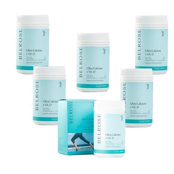 澳洲奧倍美 Belrose 鈣+維他命D3錠(6瓶 90顆/瓶) 即期品-2025年11月到期