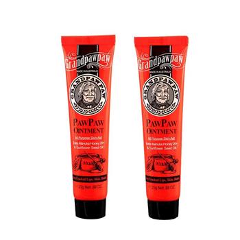 澳洲 Grandpawpaw 木瓜軟膏含曼努考蜂蜜葵花籽油(2入組 25g/條)