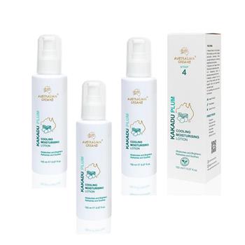 澳洲 G&M 即期品 卡卡度涼感潤膚乳液-2025年12月到期(3入組 150ml/瓶-專業級)