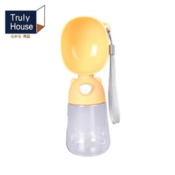 【Truly House】寵物外出水杯 旋轉收納/飲水瓶/餵水器/遛狗/隨行杯
