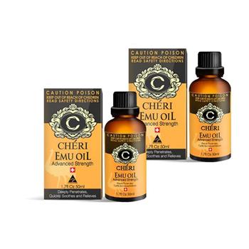 澳洲 Cheri 鴯鶓油(2入組 50ml/瓶)