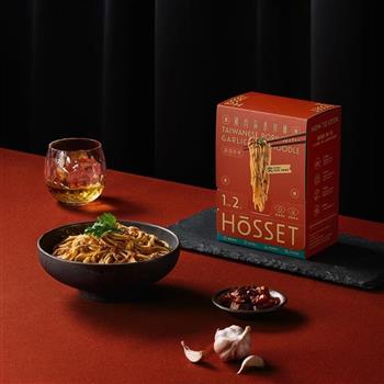 HōSSET 虎勢 豬肉蒜香拌麵 (2入/盒)