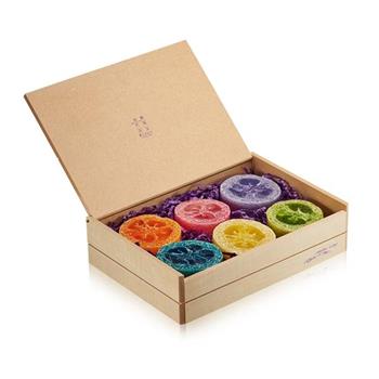 【薰衣草森林 Select】 純淨絲瓜皂禮盒(50Gx6入) | 肥皂 香皂 去角質皂 沐浴皂 洗手 潔顏 去角質 絲瓜