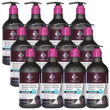 《台塑生醫》Dr’s Formula逆齡喚黑洗髮精(柔韌保濕款)580g*12入