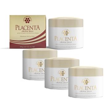 澳洲 Golden Hive 胎盤素蜂王漿綿羊霜含維他命E 4入組100g