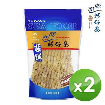 【戀戀蚵仔寮】碳烤魷魚片 (100g/包)  2入組