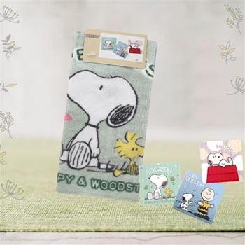 SNOOPY史努比小方巾-20x20cm-3條入x4組