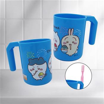 吉伊卡哇-PP牙刷杯-藍-280ml-4入