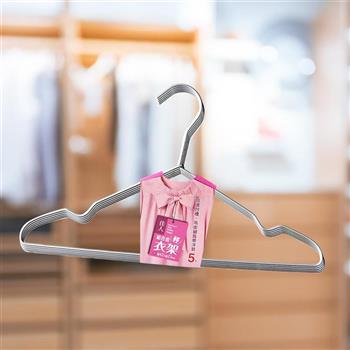 鋁合金佳人輕衣架-5入x6組