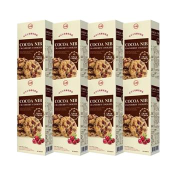 【台糖】可可豆蔓越莓餅乾15gx8入/盒x8盒