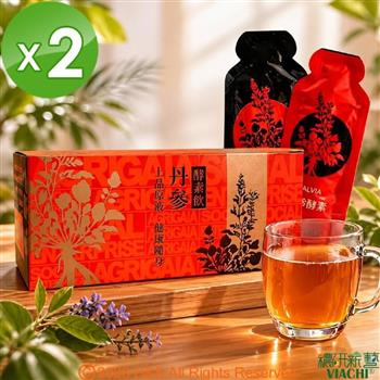 【穠研薪藝】丹參酵素飲(20mlx10包/盒)2盒組