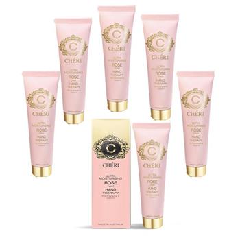 澳洲 Cheri 頂級潤澤玫瑰萃取護手霜-6入組 75ml/瓶