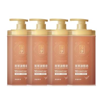 【澡享】茶萃液態皂(淨謐黑茶)800gx4入